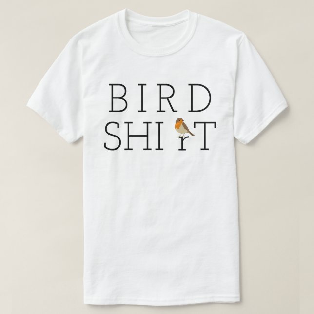 T-shirt Bird SHIrT Robin (Design devant)