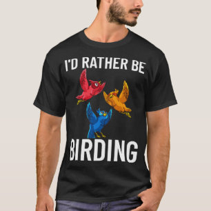 T-shirt Bird Watching Birding Binocular Camera Beginner
