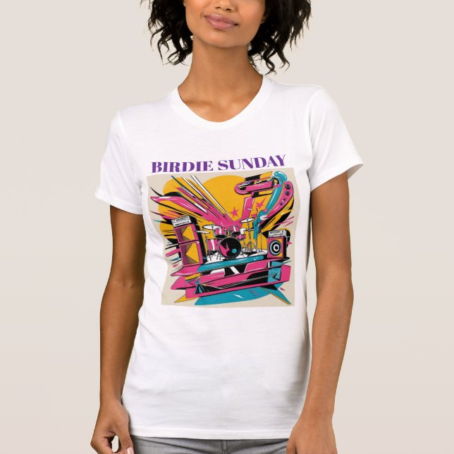 T-shirt Birdie dimanche 1 (Devant)