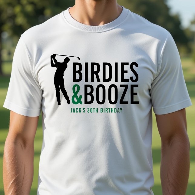 T-shirt Birdies & Booze Adult Golf Club Member Birthday (Birdies & Booze Adult Golf Club Member Birthday T-Shirt
)