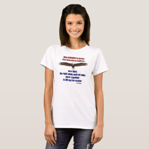 T-shirt Birding et politique T - femmes