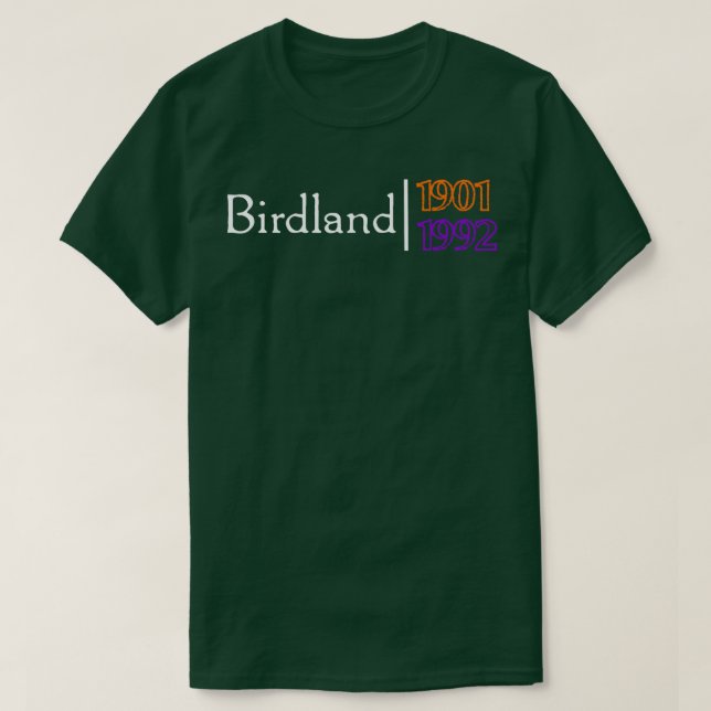 T-shirt Birdland 1901 1992 (Design devant)