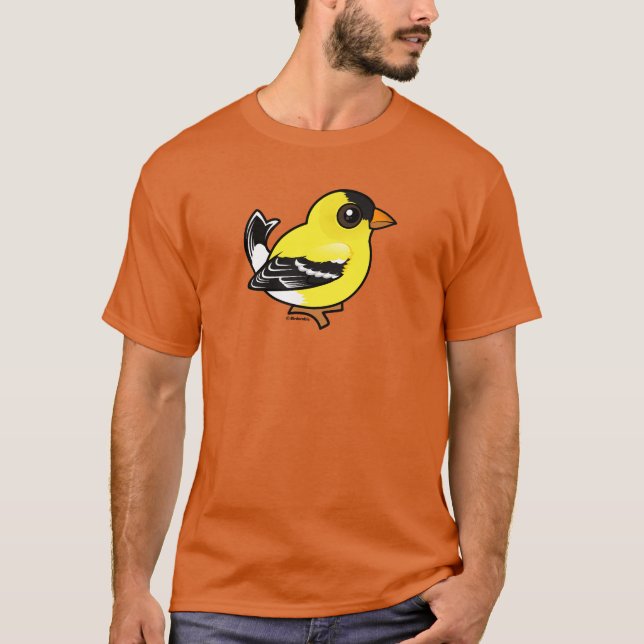 T-shirt Birdorable American Goldfinch (Devant)