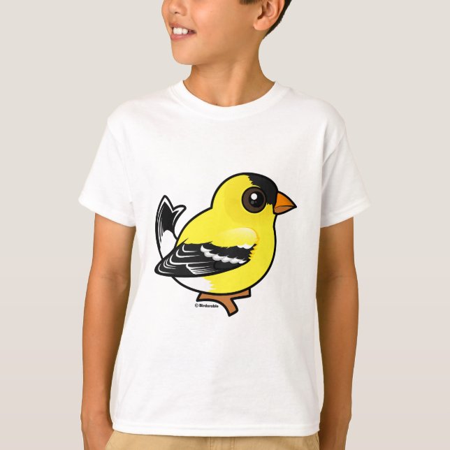 T-shirt Birdorable American Goldfinch (Devant)