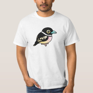 T-shirt Birdorable Broadbill Noir-et-jaune