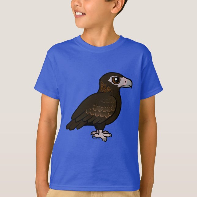 T-shirt Birdorable Cale-a coupé la queue Eagle (Devant)