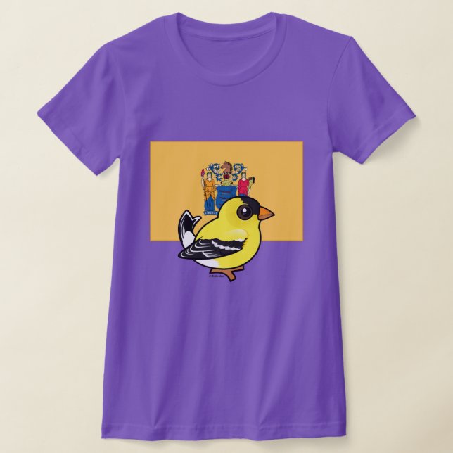 T-shirt Birdorable d'État du New Jersey (Poser)