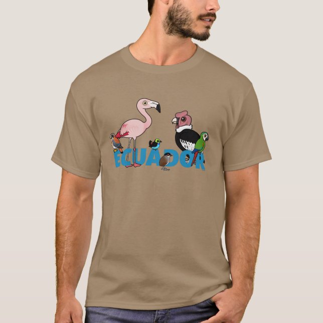 T-shirt Birdorable Equateur (Devant)