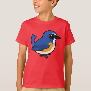 T-shirt Birdorable Red-flanked Bluetail