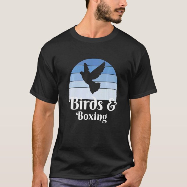 T-shirt Birds And Boxing   (Devant)