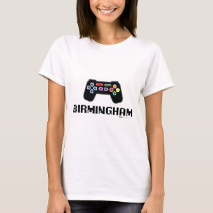 T-shirt Birmingham 8 bits Gamer City