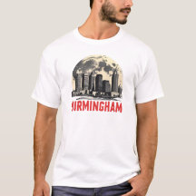 T-Shirt Birmingham City Alabama  Skyline