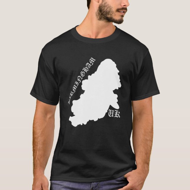T-shirt Birmingham Royaume-Uni Angleterre Anglais Brit (Devant)