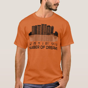 T-shirt Birmingham Skyline Coordonnées GPS Ville
