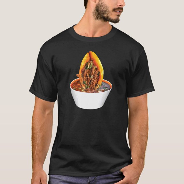 T-shirt Birria Mexicaine Tacos Beef Stew Mexicaine Chivo T (Devant)