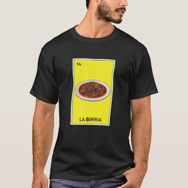 T-shirt Birria Mexicaine Tacos Beef Stew Mexicaine Chivo T (Devant)