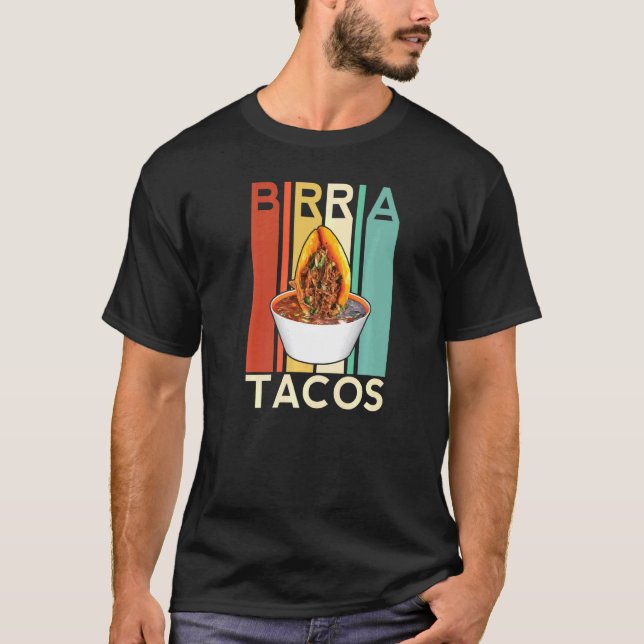 T-shirt Birria Tacos Mexicaine Boeuf Stew Mexicaine Chivo  (Devant)