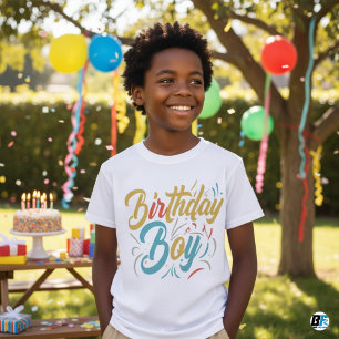 T-shirt Birthday Boy - Célébrations d'anniversaire