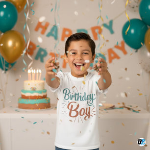 T-shirt Birthday Boy - Elegant Attractif