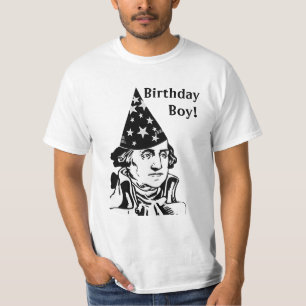 T-shirt Birthday Boy George Washington