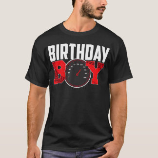 T-shirt Birthday Boy Race Car Racing Car Driver Birthday p