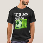 T-shirt Birthday Boy Tee - shirts 11 Soccer Son 11ème anni<br><div class="desc">Birthday Boy Tee - shirts 11 Soccer C'Est Mon 11e Anniversaire Boys Soccer.</div>