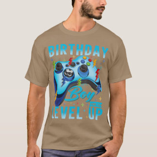 T-shirt Birthday Boy Time to Level Up Video Game Birthday 
