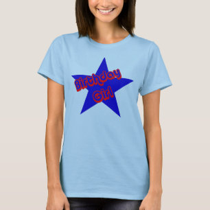 T-shirt Birthday Girl Design mignonne