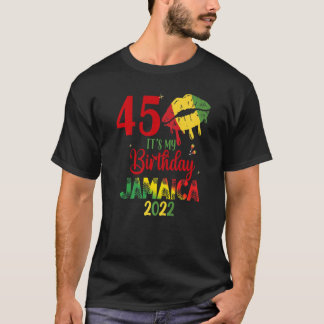 T-shirt Birthday Jamaica Girl 30th 50th Party Outfit Match