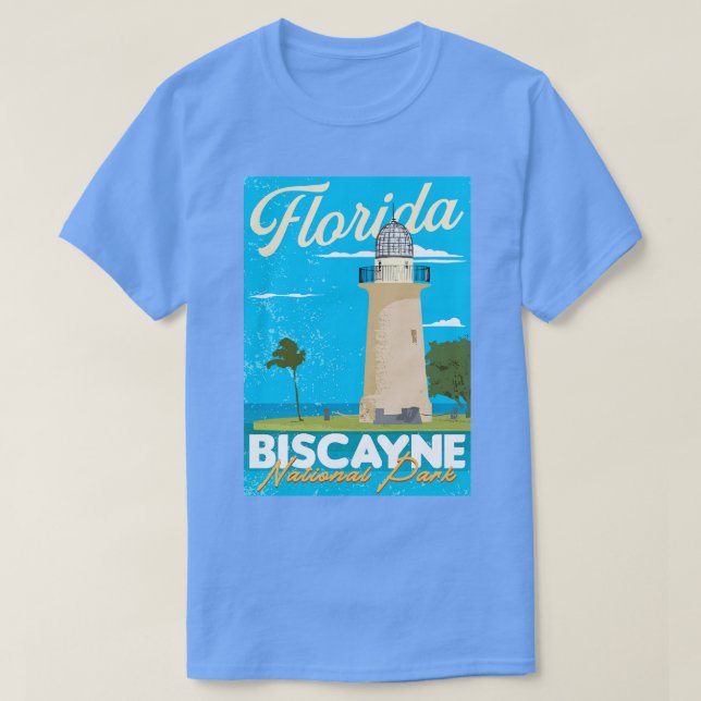T-shirt Biscayne National Park Floride (Design devant)