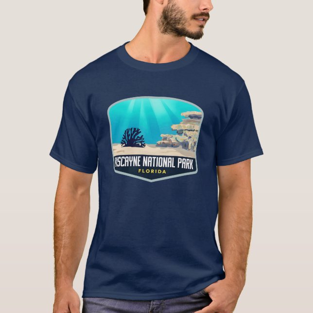 T-shirt Biscayne National Park, Floride (Devant)