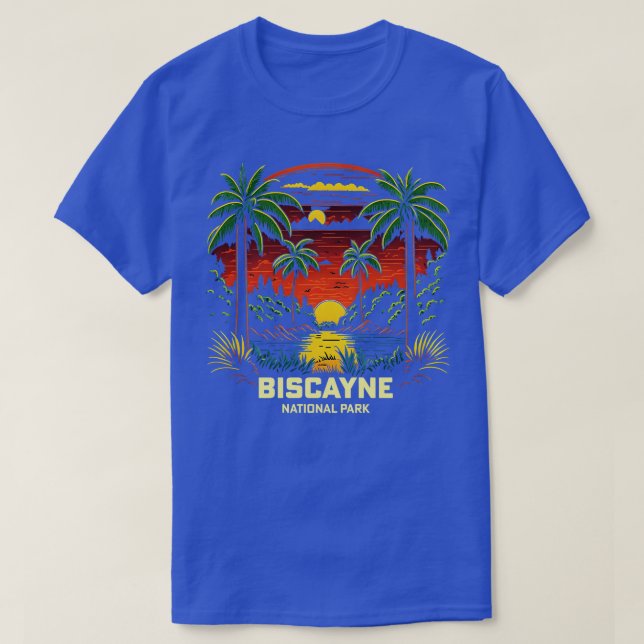 T-shirt Biscayne National Park Floride 1 (Design devant)
