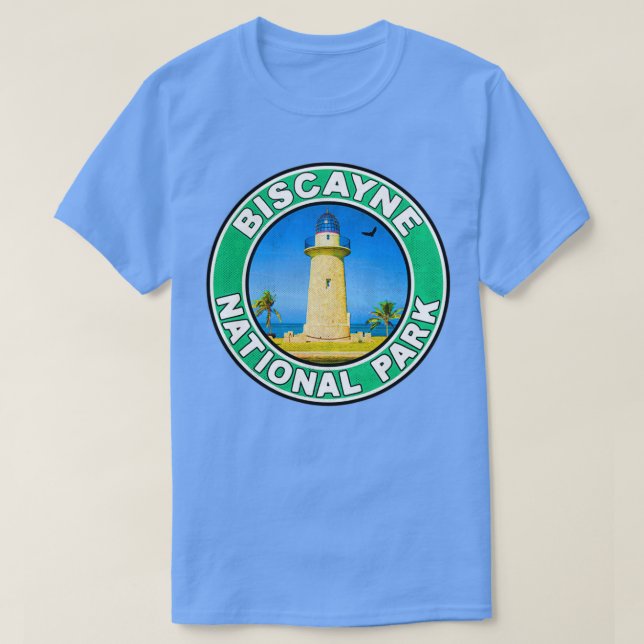 T-shirt Biscayne National Park Floride Boca Chita Key Harb (Design devant)