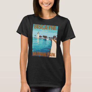 T-shirt Biscayne National Park Miami Poster Design