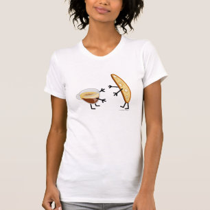 T-shirt Biscotti et café - personnalisables