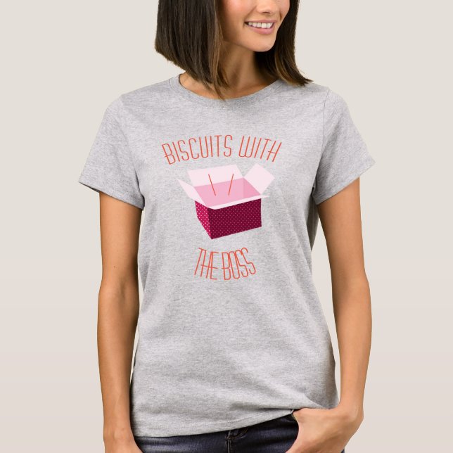 T-shirt Biscuits avec le patron (Devant)