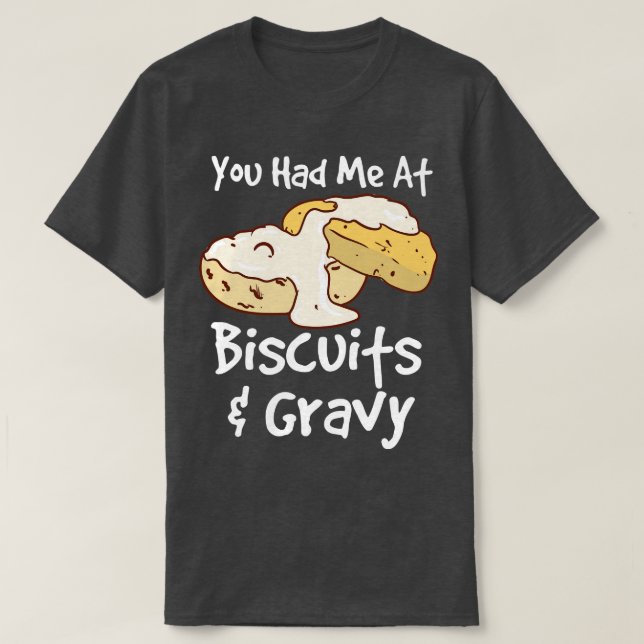 T-shirt Biscuits Biscuit Et Gravé (Design devant)