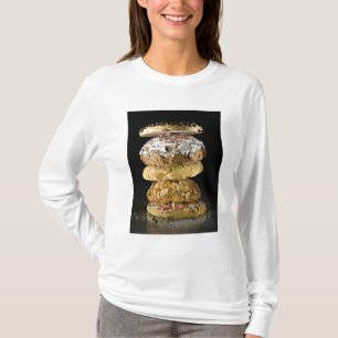 T-shirt Biscuits dans une pile