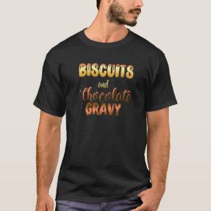 T-shirt Biscuits Et Gravure De Chocolat Aliments Du Sud