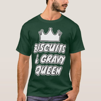 T-shirt Biscuits et Reine Gravie