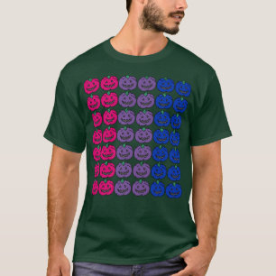 T-shirt Biseual Halloween Citrouille Funny Lgbtq Pour Gay