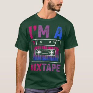 T-shirt Biseual Pride Drapeau Mitape Hommes Femmes Gay Les