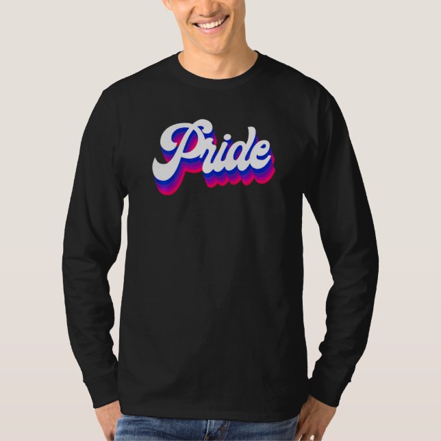 T-shirt Bisexual Bi Pride (Devant)