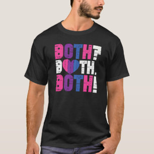 T-shirt Bisexual Bi Pride Drapeau Les Deux Deux 1