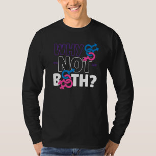 T-shirt Bisexual Bi Pride Drapeau Pourquoi Pas Les Deux