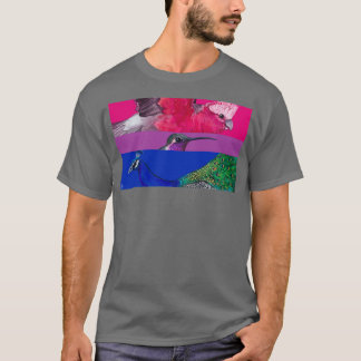T-shirt Bisexual Fide Birds