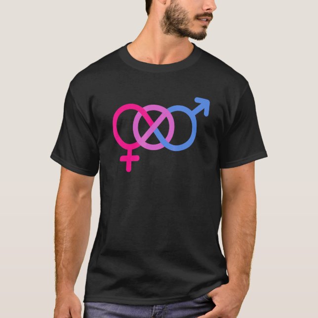T-shirt Bisexual Fierté Drapeau Lgbtq Gay pride Parade I G (Devant)