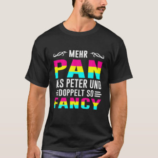 T-shirt Bisexual Gay Bi LGBTQ Plus Pan que Peter