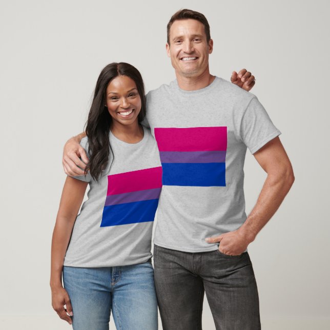 T-shirt Bisexual pride (Unisexe)