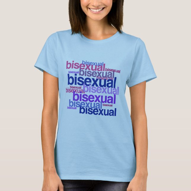 T-shirt BISEXUAL PRIDE CLUSTER -.png (Devant)